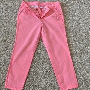Hot pink Old Navy pixie capris